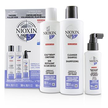 Nioxin 3D Care System Kit 5 - For Chemically Treated Hair, Light Thinning