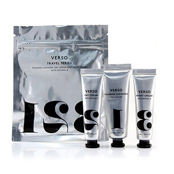 Travel Series Set: Foaming Cleanser 25ml + Day Cream 15ml + Night Cream 15ml