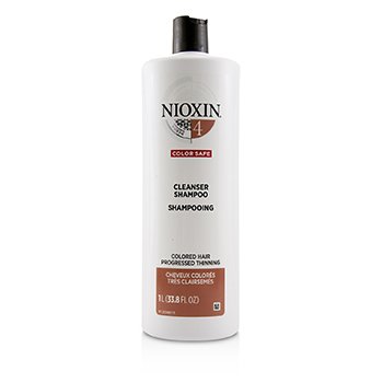 Nioxin Derma Purifying System 4 Cleanser Shampoo (Colored Hair, Progressed Thinning, Color Safe)