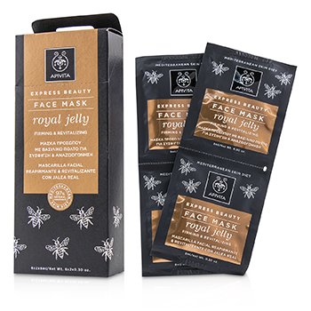 Apivita Express Beauty Face Mask with Royal Jelly (Firming & Revitalizing)