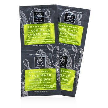 Express Beauty Face Mask with Prickly Pear (Moisturizing & Soothing)