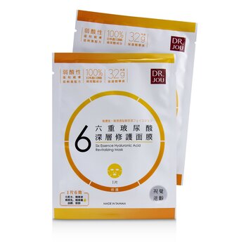 DR. JOU (By Dr. Morita) Six Essence Hyaluronic Acid Revitalizing Mask