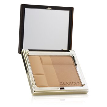 Clarins Bronzing Duo Mineral Powder Compact - # 01 Light