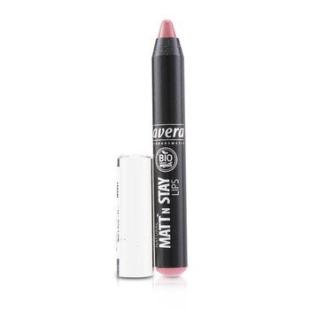 Lavera Natural Matt N Stay Lips - # 01 Mattn Rose