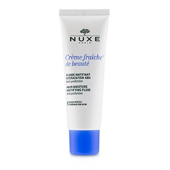 Creme Fraiche De Beaute 48HR Moisture Matifying Fluid - For Combination Skin
