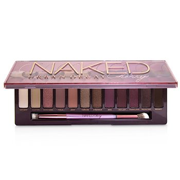 Naked Cherry Eyeshadow Palette: 12x Eyeshadow, 1x Double Ended Brush