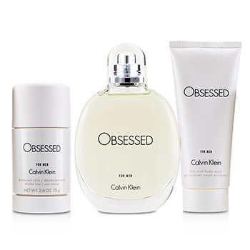 Calvin Klein Obsessed Coffret: Eau De Toilette Spray 125ml + Hair And Body Wash 100ml + Deodorant Stick 75ml