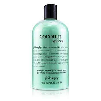 Philosophy Coconut Splash Shampoo, Shower Gel & Bubble Bath