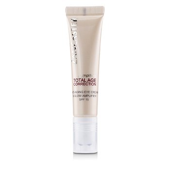 Lancaster Total Age Correction Amplified - Anti-Aging Eye Cream & Glow Amplifier SPF 15