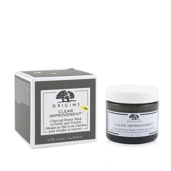 Origins Clear Improvement Charcoal Honey Mask To Purify & Nourish