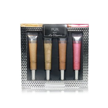 PUR (PurMinerals) 4 In 1 Lip Toppers Glitter Lip Enhancer Kit (4x Lip Topper)