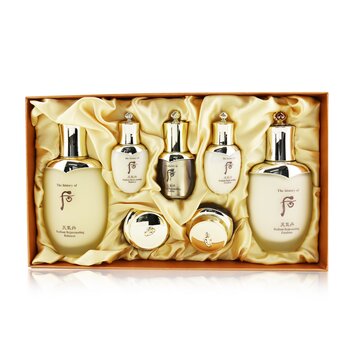 Cheongidan Radiant Special Set: Balancer (150ml + 25ml), Emulsion (110ml + 25ml), Essence 8ml. Cream 10ml, Eye Cream 5ml