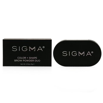 Sigma Beauty Color + Shape Brow Powder Duo - # Medium
