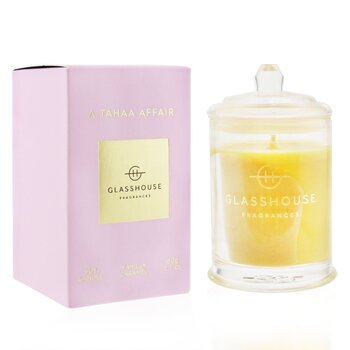 Glasshouse Triple Scented Soy Candle - A Tahaa Affair (Vanilla Caramel)