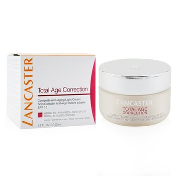 Total Age Correction Complete Anti-Aging Light Cream SPF 15 - Normal / Conbination Skin (Box Slightly Damaged)