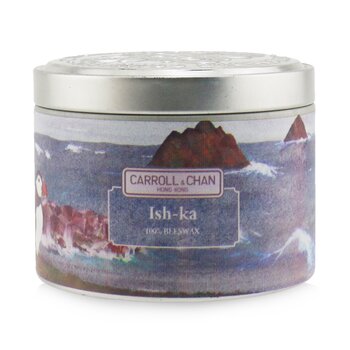 The Candle Company (Carroll & Chan) 100% Beeswax Tin Candle - Ish-Ka