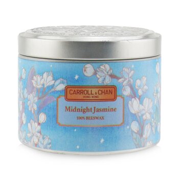 The Candle Company (Carroll & Chan) 100% Beeswax Tin Candle - Midnight Jasmine