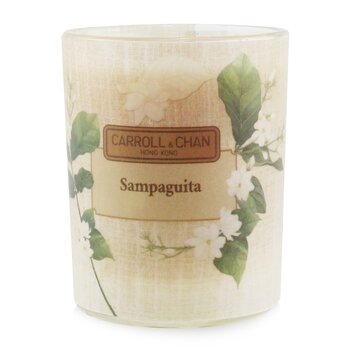 100% Beeswax Votive Candle - Sampaguita