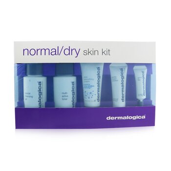 Normal/ Dry Skin Kit: Cleanser + Toner + Smoothing Cream + Exfoliant + Eye Reapir (Box Slightly Damaged)