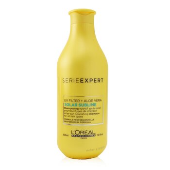 Professionnel Serie Expert - Solar Sublime UV Filter + Aloe Vera After-Sun Nourishing Shampoo (For All Hair Types)