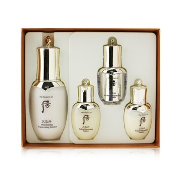 Cheongidan Iilluminating Regenerating Essence Special Set: Essence 50ml +  Balancer 25ml + Emulsion 25ml + Eye Serum 8ml