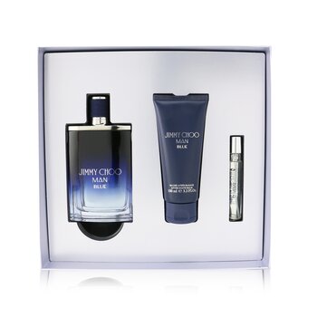 Man Blue Coffret: Eau De Toilette Spray 100ml/3.3oz + After Shave Balm 100ml/3.3oz + Eau De Toilette Spray 7.5ml/0.25oz