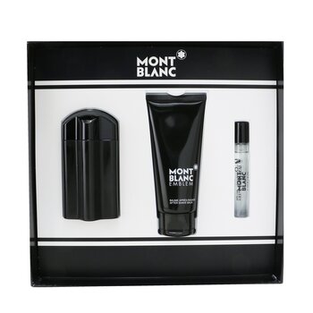 Emblem Coffret: Eau De Toilette Spray 100ml/3.3oz + After Shave Balm 100ml/3.3oz + Eau De Toilette Spray 7.5ml/0.25oz