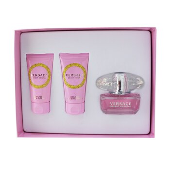 Bright Crystal Coffret: Eau De Toilette Spray 50ml/1.7oz + Bath & Shower Gel 50ml/1.7oz + Body Lotion 50ml/1.7oz