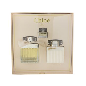 Chloe Coffret: Eau De Parfum Spray 75ml/2.5oz + Perfumed Body Lotion 100ml/3.4oz + Eau De Parfum 5ml/0.16oz