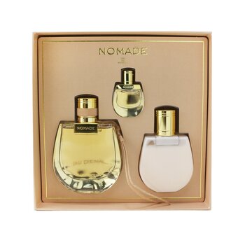 Nomade Coffret: Eau De Parfum Spray 75ml/2.5oz + Perfumed Body Lotion 100ml/3.4oz + Eau De Parfum 5ml/0.16oz