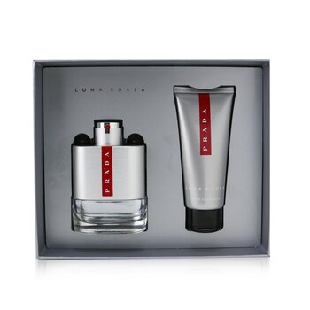 Luna Rossa Coffret: Eau De Toilette Spray 100ml/3.4oz + After Shave Balm 100ml/3.4oz