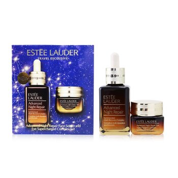 Advanced Night Repair Set: Synchronized Multi-Recovery Complex 50ml+ Eye Supercharged Complex 15ml