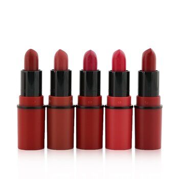 Travel Exclusive Mini Lipsticks Set (5x Mini Lipstick + 1 Bag) - #Bright