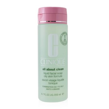 All About Clean Liquid Facial Soap Oily Skin Formula - Combination Oily to Oily Skin