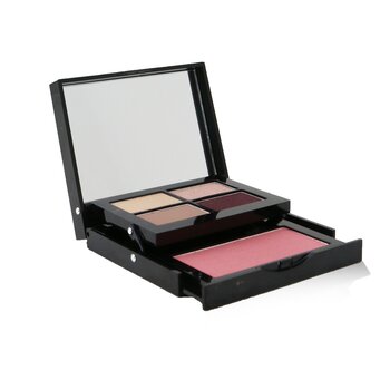 Soho Lights Eye & Cheek Palette (2x Eye Shadow, 2x Metallic Eye Shadow, 1x Illuminating Bronzing Powder)