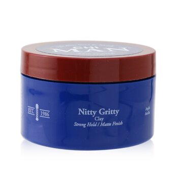 CHI Man Nitty Gritty Clay (Strong Hold/ Matte Finish)