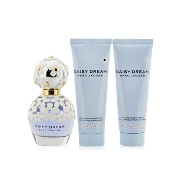Marc Jacobs Daisy Dream Coffret: Eau De Toilette Spray 50ml + Luminous Body Lotion 75ml + Uplifting Shower Gel 75ml