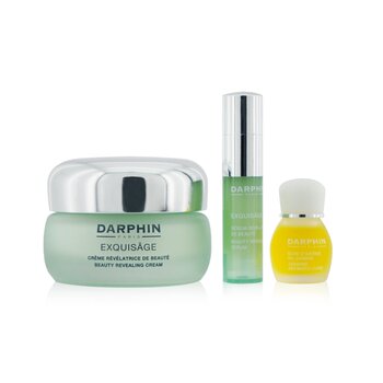 Darphin Exquisage Rejuvenating Botanical Wonders Set: Revealing Cream 50ml+ Revealing Serum 4ml+ Jasmine Aromatic Care 4ml