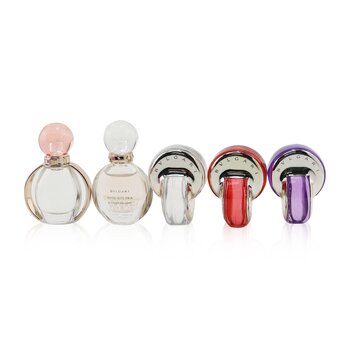 The Women's Gift Collection: Rose Goldea EDP, Rose Goldea Blossom Delight EDP, Omnia Amethyste EDT, Omnia Crystalline EDT, Omnia Coral EDT
