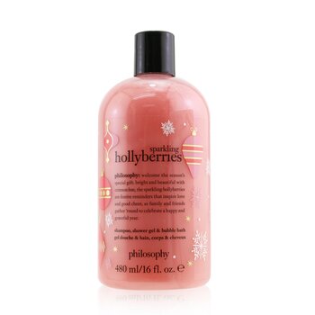 Sparkling Hollyberries Shampoo, Shower Gel & Bubble Bath