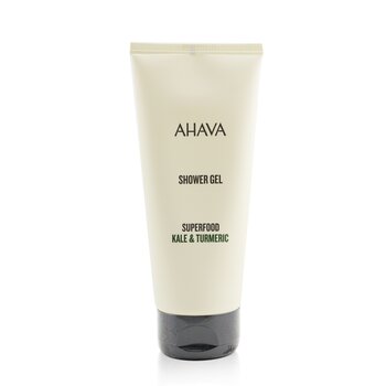 Ahava Superfood Kale & Turmeric Shower Gel