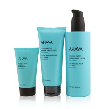 Sea-Kissed Mineral Delights Set: Mineral Body Lotion 250ml+ Mineral Hand Cream 100ml+ Mineral Shower Gel 40ml