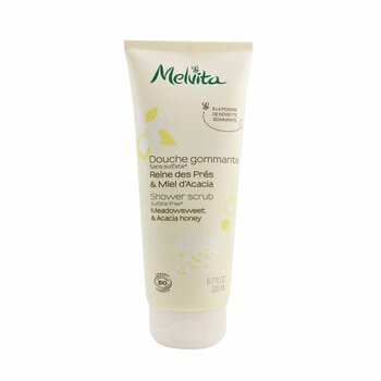 Melvita Meadowsweet & Acacia Honey Shower Scrub