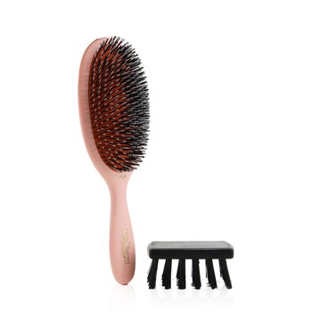 Boar Bristle & Nylon - Popular Bristle & Nylon Large Hair Brush BN1 - # Pink (Generally Used For Normal Hair)