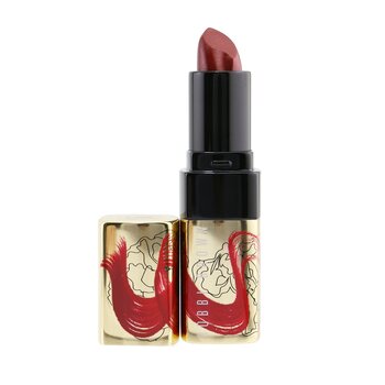 Bobbi Brown Luxe Metal Lipstick (Stroke Of Luck Collection) - # Red Fortune (A Warm Red)