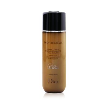 Dior Bronze Liquid Sun Self-Tanning Water Sublime Glow For Body