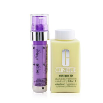Clinique iD Dramatically Different Moisturizing Lotion+ + Active Cartridge Concentrate For Lines & Wrinkles (Purple)