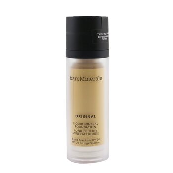 Original Liquid Mineral Foundation SPF 20 - # 08 Light (For Very Light Neutral Skin With A Subtle Yellow Hue)