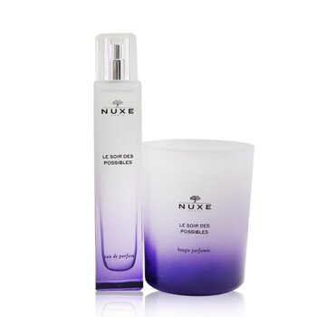 Nuxe Le Soir Des Possibles Coffret: Eau De Parfum Spray 50ml + Scented Candle 140g