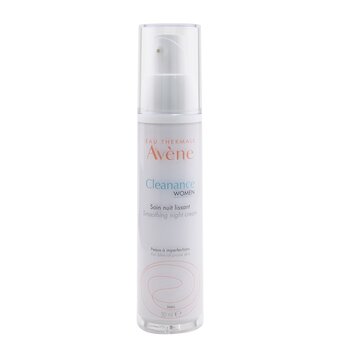 Avene Cleanance WOMEN Smoothing Night Cream - For Blemish-Prone Skin